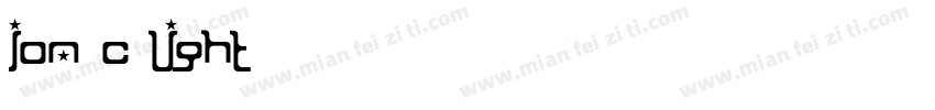 ION C Light字体转换